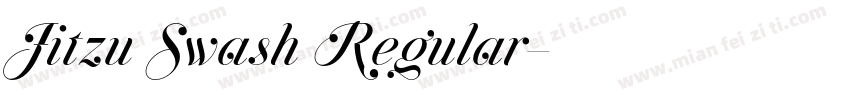 Jitzu Swash Regular字体转换